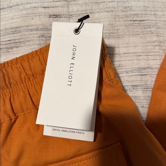 John Elliott Burnt Orange Himalayan Pants - Picture 2 of 6
